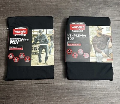 Pantalón y camisa de nailon con capa base Wrangler Performance para hombre Foto 1 de 3