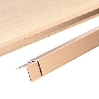 3Pcs Wall Corner Protector, 35.4"Lx0.79"W Aluminum Alloy Corner Guards Rose Gold - Bild 1 von 4