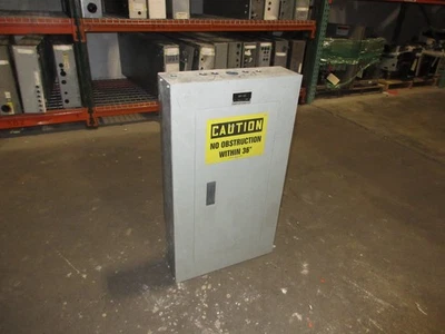 Siemens Main Lug Breaker Panel BG42ML4100STM 100A Max 208Y/120V 3Ph 4W Used - Image 1 of 4