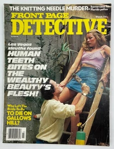 Front Page Detective Magazine, March 1978, Vintage True Crime Stories, Pulp - Picture 1 of 4