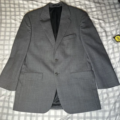 Chaps Ralph Lauren Blazer Mens 41R Grey Wool Tweed Sport Coat Suit Jacket Top - Image 1 of 4