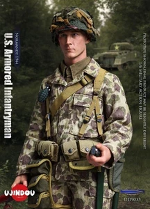 Figura de 12" escala 1:6 Ujindou Segunda Guerra Mundial US Blindado Infantería Normandía 1944 UD9035 - Imagen 1 de 24