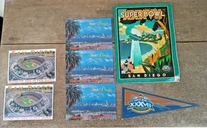 2003 Super Bowl XXXVII 37 Programm Tampa Bay Oakland San Diego Postkarten & Banner - Bild 1 von 14