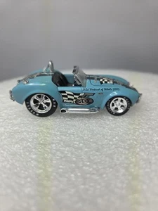 Muscle Machines 1964 Ford Shelby Cobra 427 S/C Teal Diecast 1:64 Scale - Picture 1 of 6