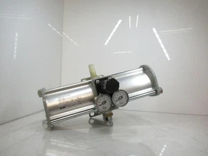 Smc VBA20A-F03GN Booster Regulator W/ G36-10-01 Pressure Gauges, 0-1MPa - Picture 1 of 5