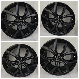 Original 22" Range Rover SVR OEM 22x10 Wheels Black Rims Sport HSE HST $2185-OBO - Picture 1 of 4