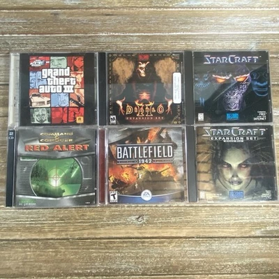 Video Games PC CD-ROM Games Lot Of 12 Popular Games, All Working! - Image 1 of 4