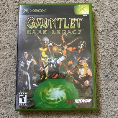 Gaunlet Dark Legacy ( XBox, 2002) CIB Rare - Image 1 of 4