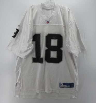 VINTAGE Randy Moss Oakland Raiders Jersey Men Large Reebok NFL Equipment Y2K - Image 1 of 4