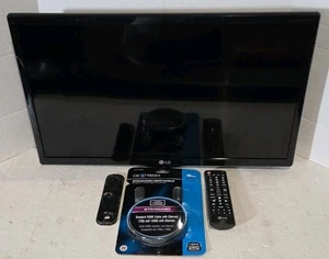 Wall Mount LG 24LB451B 24" LED TV Flat Screen Television HDMI w/Remote & Bag - Picture 1 of 18