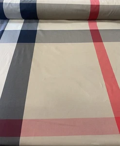 Burberry Beige Stoff Baumwolle Polyester Mix 153 cm Breite - Meterware - Bild 1 von 3