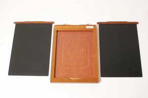 C13455~ 5X7 PREMO KODAK Wood Plate Holder OD 14x151x198MM - USED - Picture 1 of 4