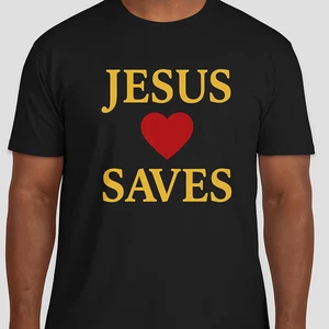 Jesus Saves Shirt Shirt/Hoodie - Bild 1 von 1