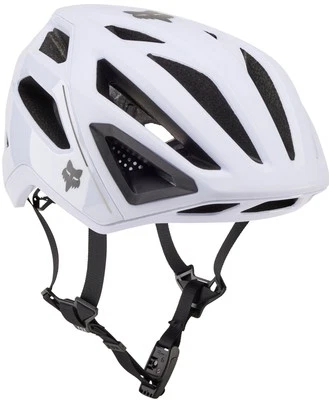 Casco de bicicleta de montaña Fox Racing Crossframe Pro sólido MTB blanco LG Foto 1 de 4