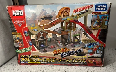 Tomy Disney 皮克斯汽车 Tomica 动作课程散热器弹簧罕见-无贴花 — 第 1/4 张图片
