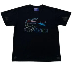 LACOSTE SPORT T-Shirt Größe S schwarz Baumwolle Tee Logo Alligator Herren - Bild 1 von 3