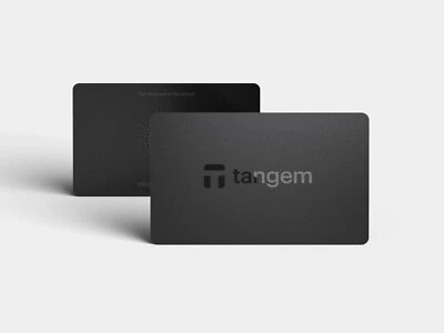 Tangem 2.0 crypto wallet - 2 card NEW Sealed Box w/ Seed Phrase storage notebook
