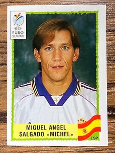 Panini EURO 2000 Stickers Seal No.191 Miguel Angel Salgado Michel