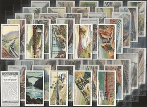 CHURCHMAN-FULL SET- EMPIRE RAILWAYS 1931 (50 CARDS) EXCELLENT - Picture 1 of 1