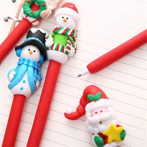Marker Pen Lightweight Smooth Writing Christmas Push Ballpoint Pen Stationery - Picture 1 of 7