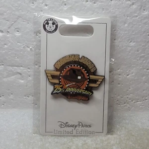 Disney Indiana Jones Adventure 25th Anniversary Cast Member Exclusive LE 500 Pin - Picture 1 of 6