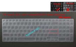 US Keyboard Skin Cover for Bell NE51B NE56R NE71B PEW71 PEW72 PEW76 NEW90 PEW91 - Picture 1 of 4