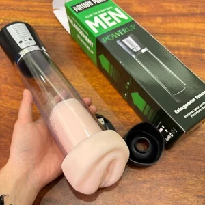 Vacuum Electric Penis Pump Automatic Men Enhancer Male Penis Enlarger Growth BG - Picture 1 of 40