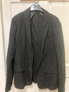 Mans schwarz Jacke Gr. 36 - All Saints, neu mit Etikett, makellos - Bild 1 von 5