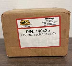 Oteco LS-355 PRV, Liner Sub, 3 , 5K. P/N 140435 - Picture 1 of 4