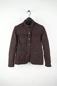 Authentic Vintage Moncler Women Light Down Pre-Owned Jacket Brown sz 2(L) H2816 - Picture 1 of 17