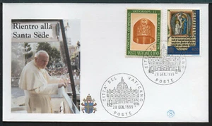 ✔️ VATICAN VATICANO NICE FDC COVER POPE & RELIGION TOPIC - Picture 1 of 1
