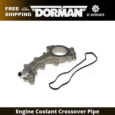 For 2011-2019 Chrysler 300 3.6L V6 Dorman Engine Coolant Crossover Pipe 2012 - Image 1 of 4