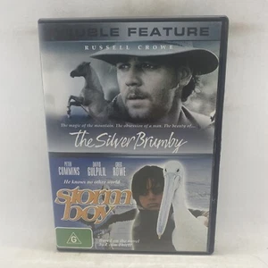 The Silver Brumby Storm Boy DVD Double Feature Region 4 Free Postage AU Seller - Picture 1 of 4