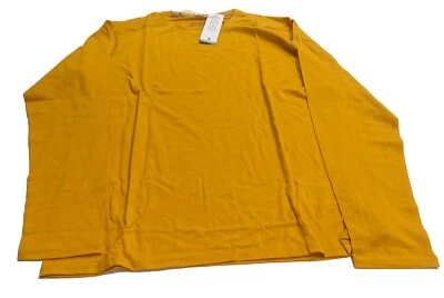 Smartwool Men’s Mustard Yellow Long Sleeve Shirt Large - Image 1 of 3