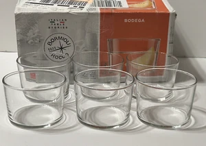 Mini vasos de bodega Bormioli Rocco 7,5 oz | Juego de 6 cuentos de mesa italianos - Imagen 1 de 5