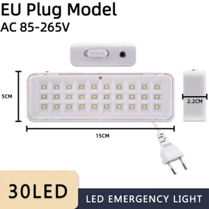 Us/Uk Plug Led Emergency Light Flashing Magnet Work Light Rechargeable For Home - Picture 1 of 3