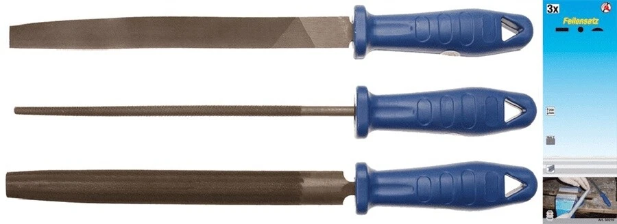 3 teiliger Feilensatz 200 Mm - BGS 50210