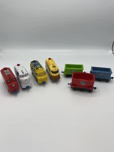  Chuggington 2010 Interaktiver Zug x 4 Konvolut mit 3 x Wagen SIEHE BESCHREIBUNG  - Bild 1 von 10