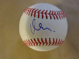 Béisbol autografiado por Matt Damon firmado Rawlings Beckett certificado de autenticidad BAS - Imagen 1 de 11