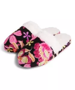 Pantofole in pile VERA BRADLEY - rosa piroetta - taglia media 7-8 - nuove con etichette - Foto 1 di 2
