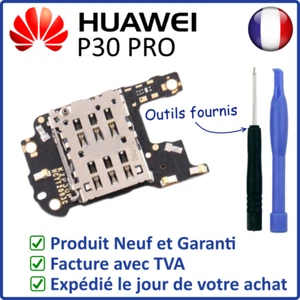 MODULE INTERNE DU LECTEUR DE CARTE SIM ANTENNE ET DU MICRO DU HUAWEI P30 PRO - Photo 1 sur 2