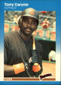1987 Fleer Baseball #416 Tony Gwynn 