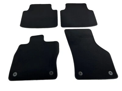 OEM Velours Fussmatten schwarz Skoda SuperB 3V Original Teppich Stoff Sportline