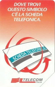 carte telefoniche - Dove trovi questo simbolo... (rossa) -italia da L.5000 Mante - Picture 1 of 1