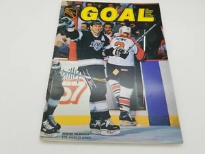Goal Magazine February 1990, Bernie Nicholls Cover - Picture 1 of 9
