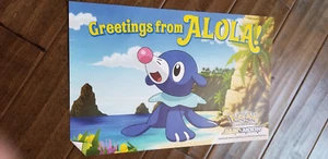 2018 SDCC COMIC CON EXCLUSIVE VIZ POKEMON GREETINGS FROM ALOLA SUN & MOON POSTER - Picture 1 of 1