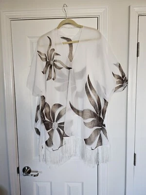 Cruise Club Floral Cover Up - NEW - Image 1 of 3