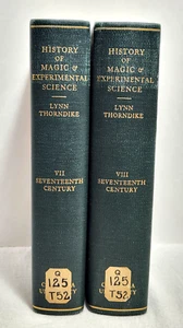 HISTORY OF MAGIC & EXPERIMENTAL SCIENCE~ Volumes VII & VIII : 17th Century ~ HC - Picture 1 of 10