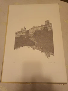 Attilio Steffanoni - Acquaforte originale numerata e firmata 1979 - Foto 1 di 3