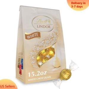 Lindt Lindor White Chocolate Candy Truffles - 15.2 oz - Picture 1 of 5